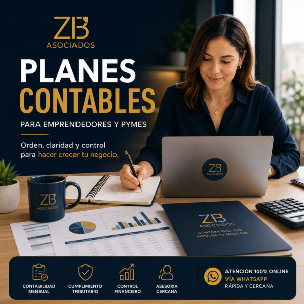 Planes contables para emprendedores y pymes | Contabilidad mensual ZB Asociados